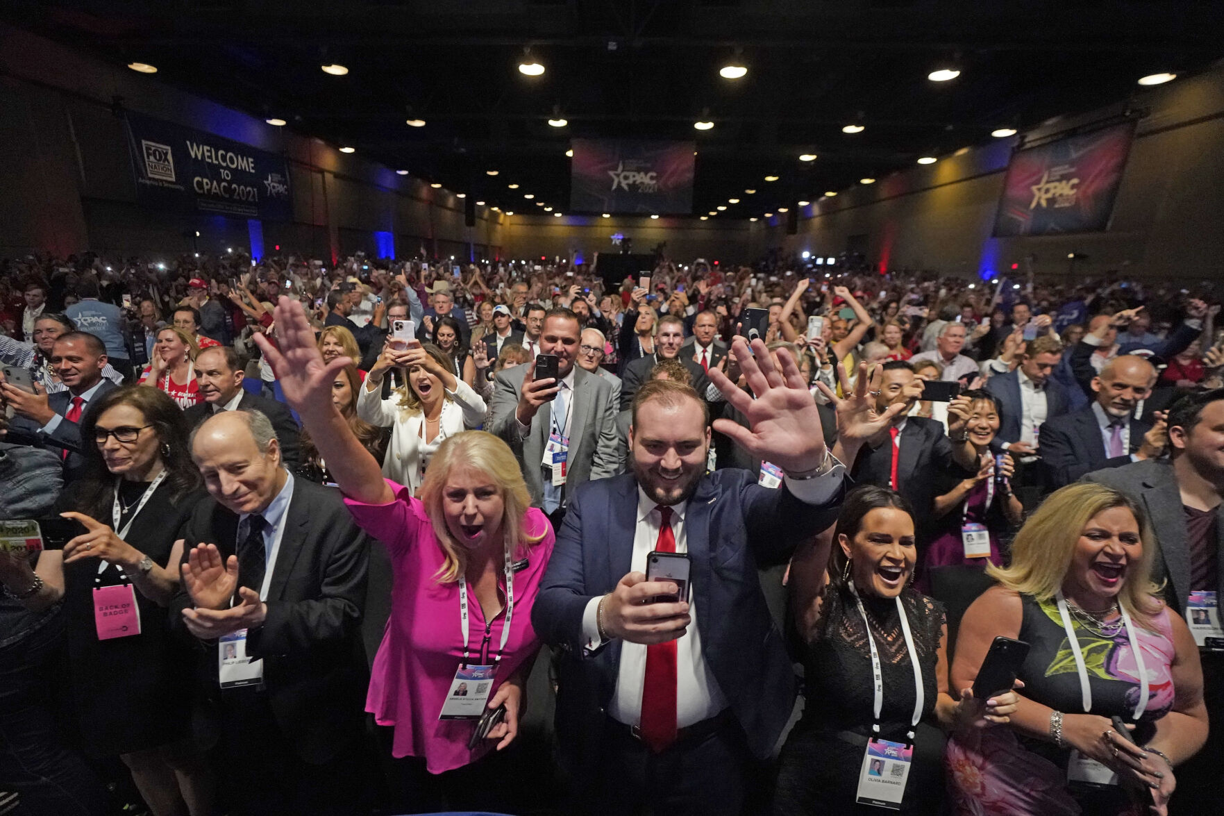 APTOPIX CPAC Texas Trump